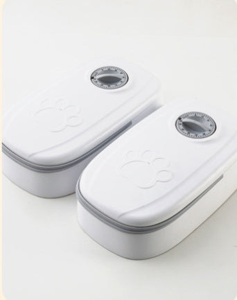 Smart Automatic Pet Feeder with Timer & Stainless Steel Bowl
